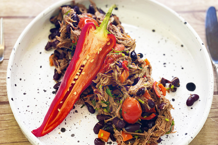 Чили кон карне - мясо с фасолью Чили кон карне - мясо с фасолью