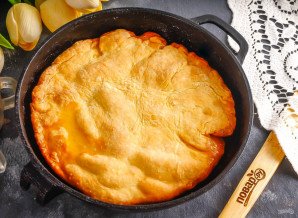 Яблочный тарт с карамелью Яблочный тарт с карамелью