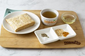 Жареный темпе Жареный темпе