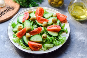 ПП салат из пекинской капусты