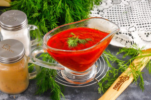 Томатно-коньячный соус