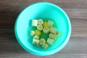 Морковно-банановый пирог