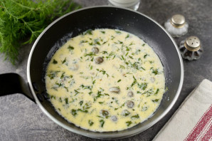 Сливочный соус с каперсами Сливочный соус с каперсами