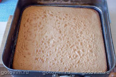 Пирог с клубникой, сливками и корочкой из взбитых белков Пирог с клубникой, сливками и корочкой из взбитых белков