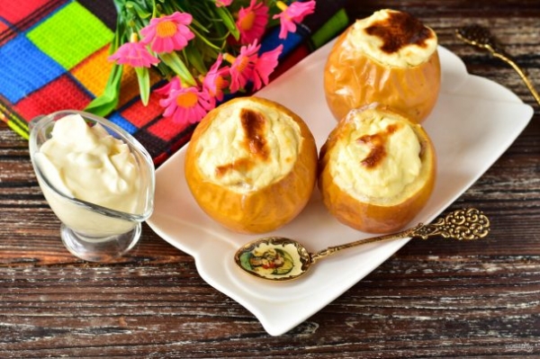 Диетические печеные яблоки Диетические печеные яблоки