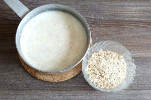 Шоколадная овсяная каша