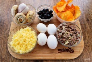 Салат Подсолнух Салат Подсолнух