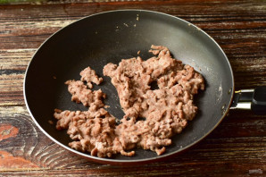 Лепешка с фасолью и фаршем Лепешка с фасолью и фаршем