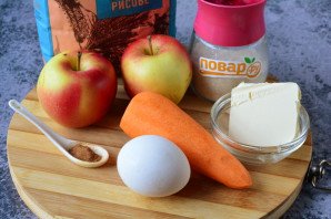 Морковно-яблочное суфле Морковно-яблочное суфле