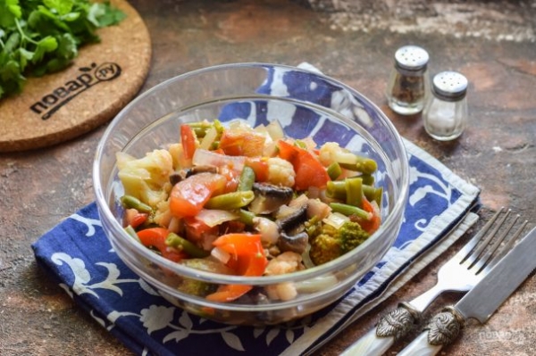 Овощное рагу в мультиварке для диабетиков Овощное рагу в мультиварке для диабетиков