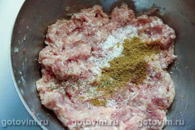 Котлеты из свинины и курицы Котлеты из свинины и курицы