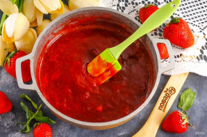 Джем из клубники с агар-агаром Джем из клубники с агар-агаром