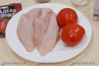 Куриное филе, запечённое в сливках Куриное филе, запечённое в сливках