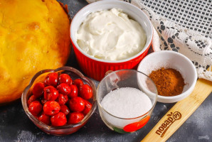 Трайфлы с вишней Трайфлы с вишней