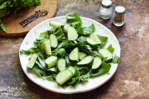 Салат с сыром "Чечил"