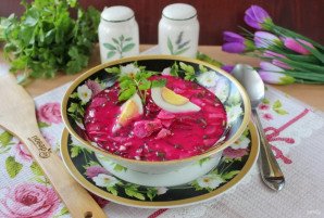 Холодный латышский суп Холодный латышский суп