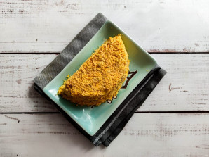 Салат "Лимонная долька" со шпротами