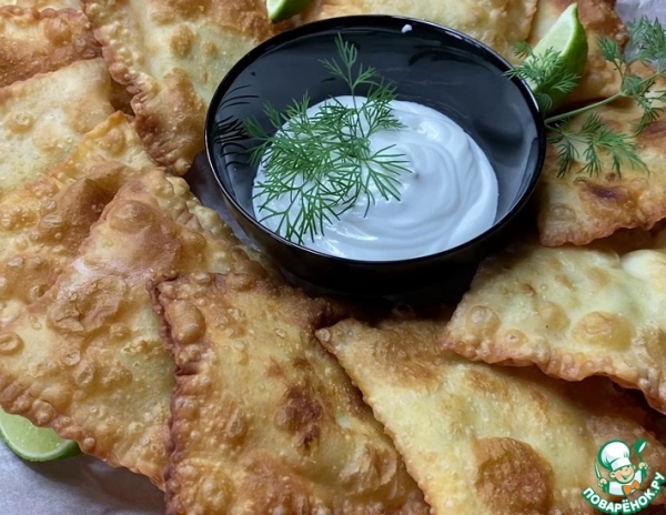 Филе минтая в карманах из теста Филе минтая в карманах из теста