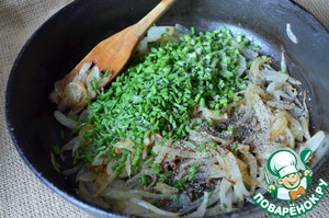 Карп с жареным луком