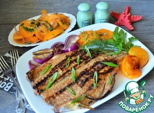 Медовая скумбрия-гриль Медовая скумбрия-гриль