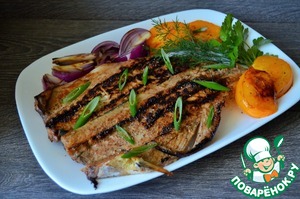 Медовая скумбрия-гриль Медовая скумбрия-гриль