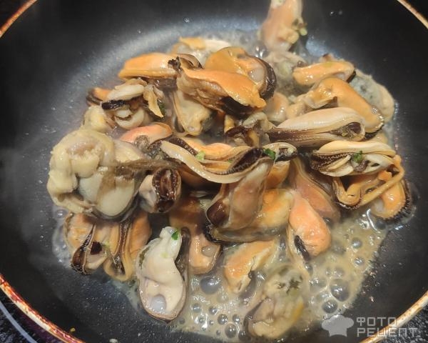 Рецепт: Булгур - с морепродуктами Рецепт: Булгур - с морепродуктами