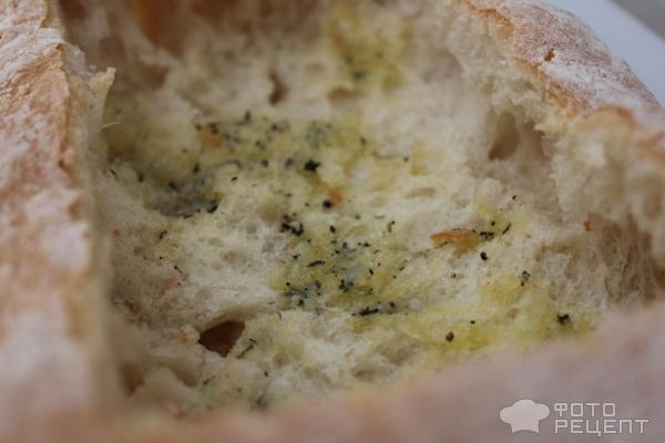 Рецепт: Чиабатта с начинкой - с беконом и сыром Рецепт: Чиабатта с начинкой - с беконом и сыром