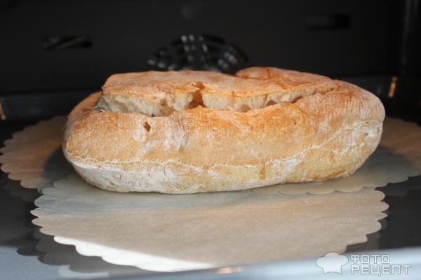 Рецепт: Чиабатта с начинкой - с беконом и сыром Рецепт: Чиабатта с начинкой - с беконом и сыром