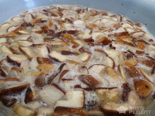 Рецепт: Лесные грибы отварные в заморозку - на все случаи жизни