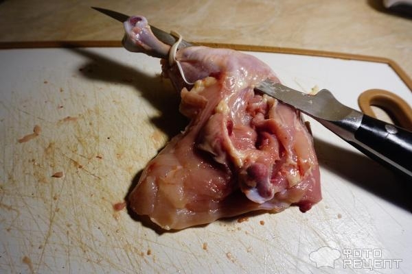 Рецепт: Окорочка во французском стиле с булгуром - с вялеными помидорами, моцареллой и базиликом Рецепт: Окорочка во французском стиле с булгуром - с вялеными помидорами, моцареллой и базиликом