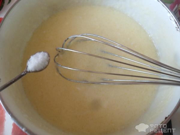 Рецепт: Оладьи из ржаной муки - на кефире