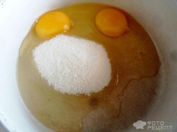 Рецепт: Оладьи из ржаной муки - на кефире