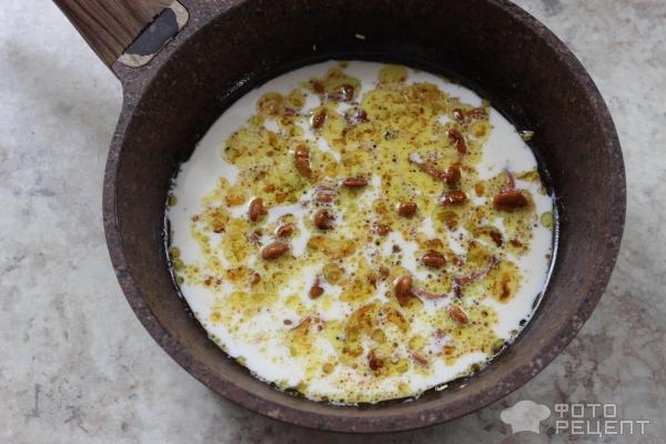 Рецепт: Паста с беконом и лисичками в сливочном соусе - с пастой орзо без бекона Рецепт: Паста с беконом и лисичками в сливочном соусе - с пастой орзо без бекона