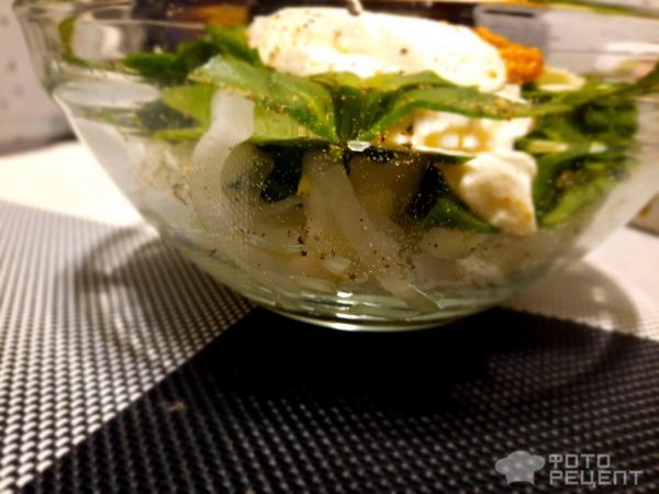 Рецепт: Рыба запеченная в лаваше - Шпинат, филе хека , лаваш!