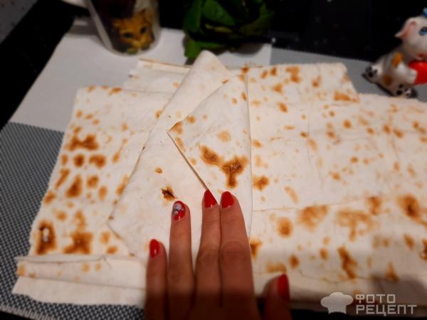 Рецепт: Рыба запеченная в лаваше - Шпинат, филе хека , лаваш!