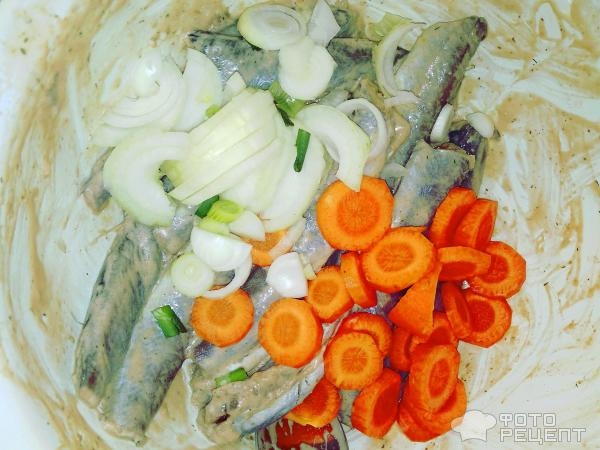 Рецепт: Рыба запеченная в рукаве - Путассу с рукколой в рукаве запеченная Рецепт: Рыба запеченная в рукаве - Путассу с рукколой в рукаве запеченная