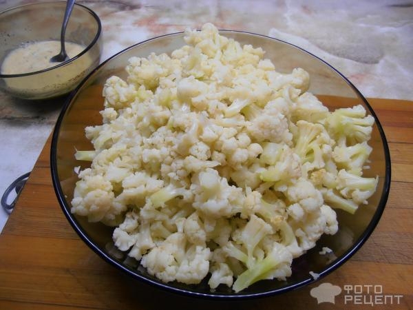 Рецепт: Салат из вареной свеклы - с цветной капустой Рецепт: Салат из вареной свеклы - с цветной капустой