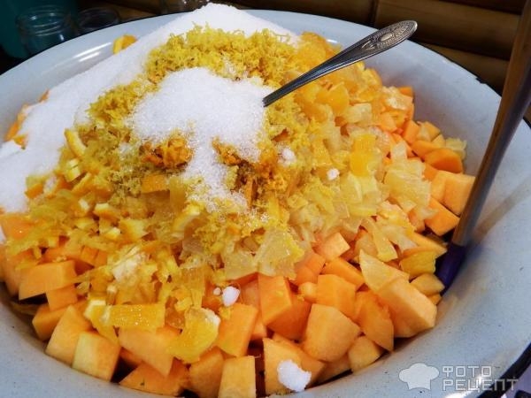 Рецепт: Варенье из тыквы - для пирогов и просто к чаю, тыква как манго Рецепт: Варенье из тыквы - для пирогов и просто к чаю, тыква как манго