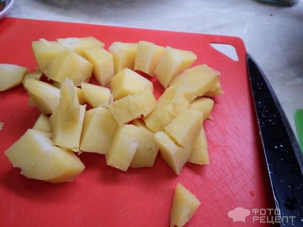 Рецепт: Жареная свиная грудинка с картошкой и луком - вкусно и по-домашнему Рецепт: Жареная свиная грудинка с картошкой и луком - вкусно и по-домашнему