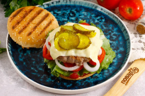 Бургеры на электрогриле Бургеры на электрогриле