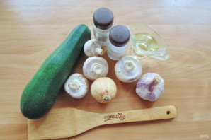 Цуккини с грибами Цуккини с грибами