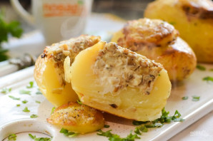 Картошка с сюрпризом внутри Картошка с сюрпризом внутри