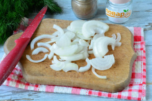 Куриная печень с грецкими орехами Куриная печень с грецкими орехами