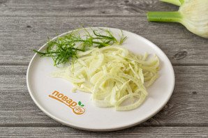 Салат с фенхелем от Джейми Оливера Салат с фенхелем от Джейми Оливера