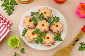 Детские бутерброды Детские бутерброды