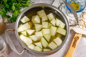 Суп из патиссонов Суп из патиссонов