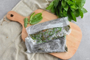 Щавель на зиму без соли Щавель на зиму без соли