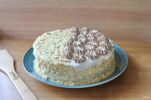 Сметанный торт без яиц
