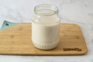 Кефир из овсяного молока