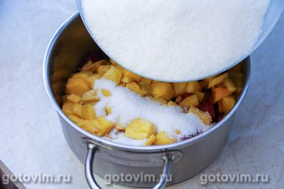 Варенье из клубники с манго на желатине Варенье из клубники с манго на желатине